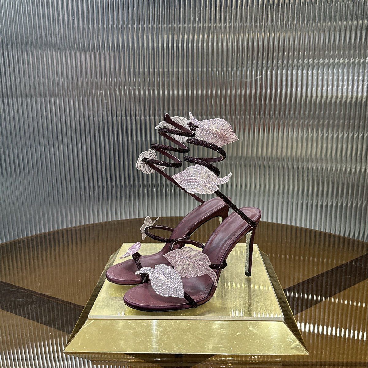 Rene Caovilla Leaf Sandal