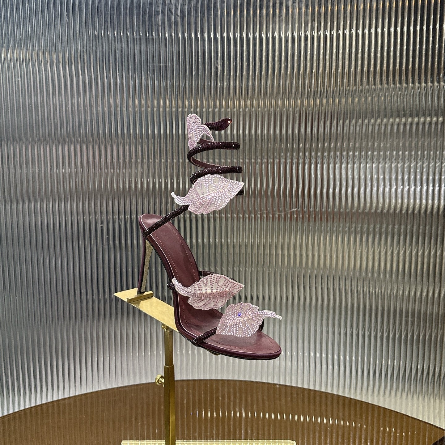 Rene Caovilla Leaf Sandal