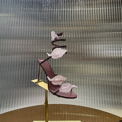 Rene Caovilla Leaf Sandal