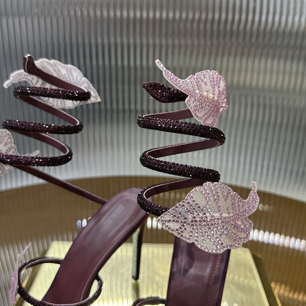 Rene Caovilla Leaf Sandal