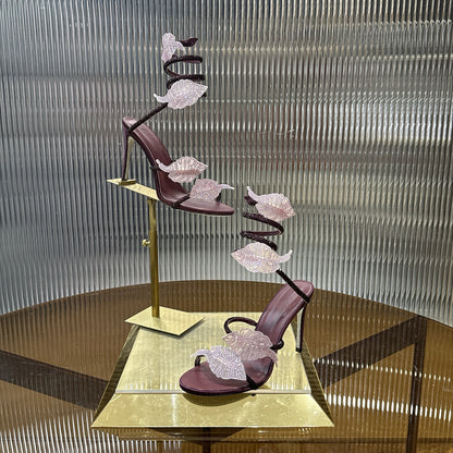 Rene Caovilla Leaf Sandal