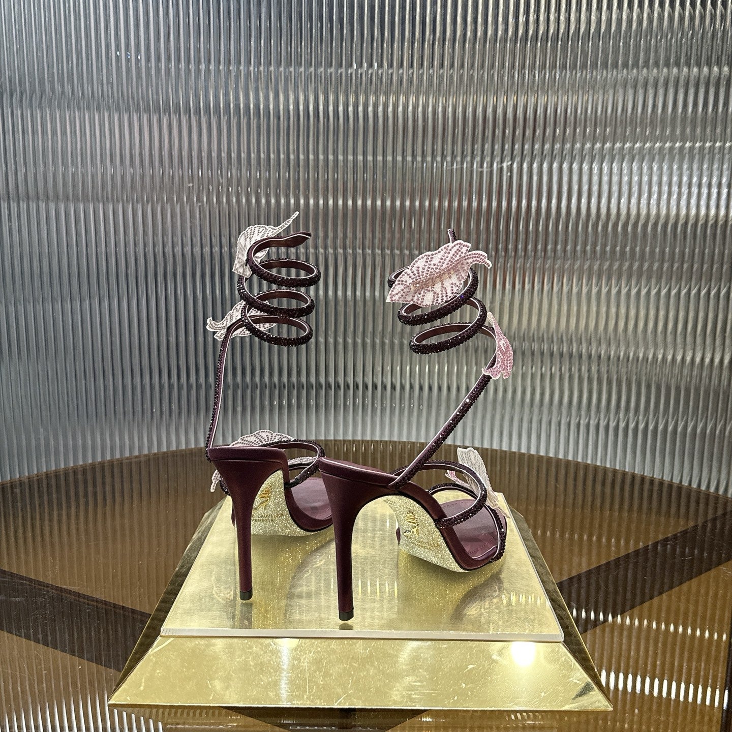 Rene Caovilla Leaf Sandal