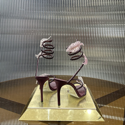 Rene Caovilla Leaf Sandal