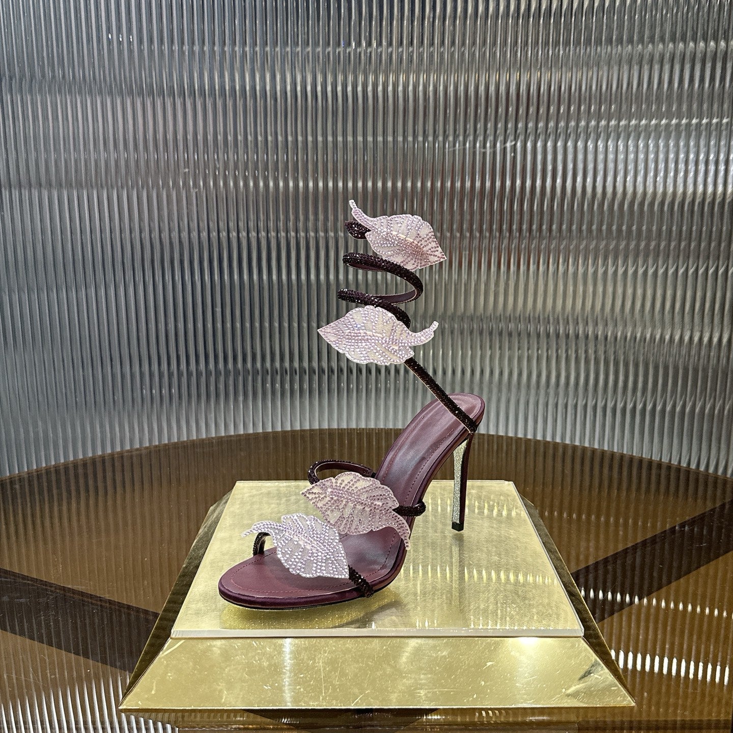 Rene Caovilla Leaf Sandal