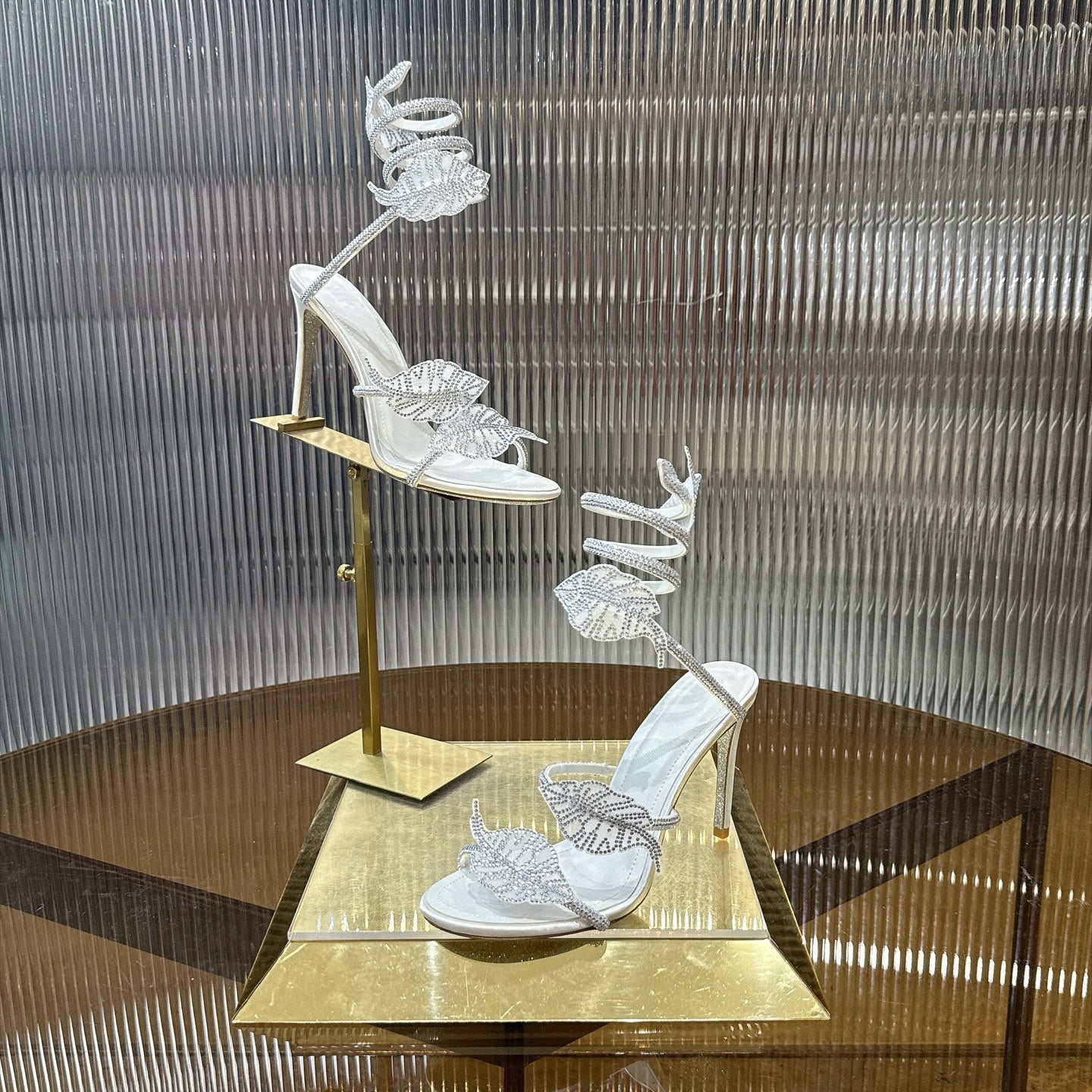 Rene Caovilla Leaf Sandal