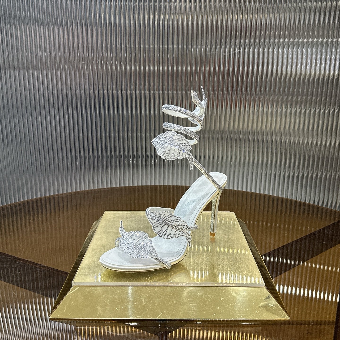 Rene Caovilla Leaf Sandal