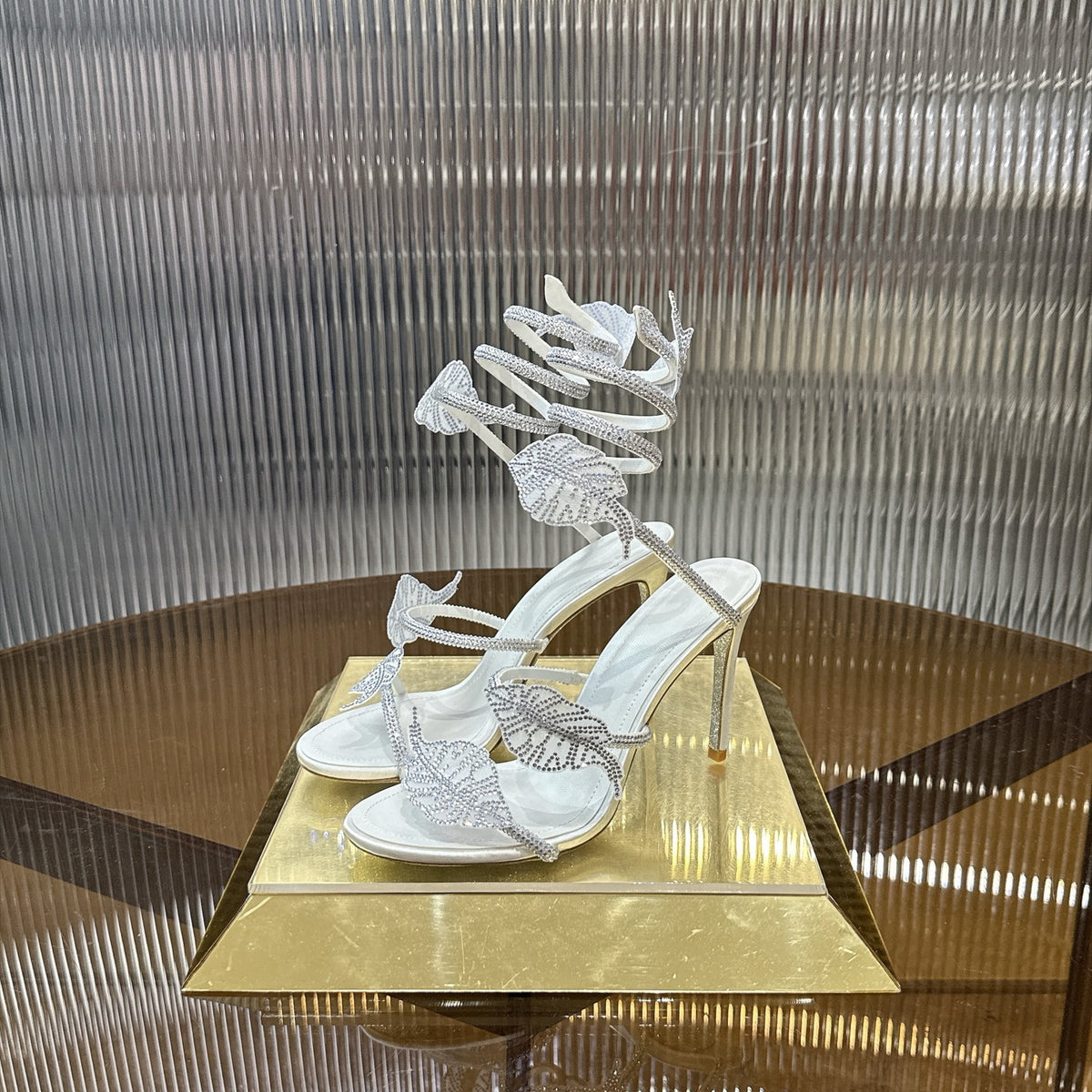 Rene Caovilla Leaf Sandal