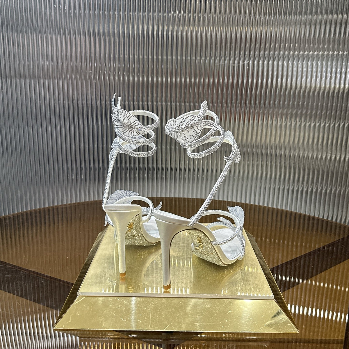 Rene Caovilla Leaf Sandal