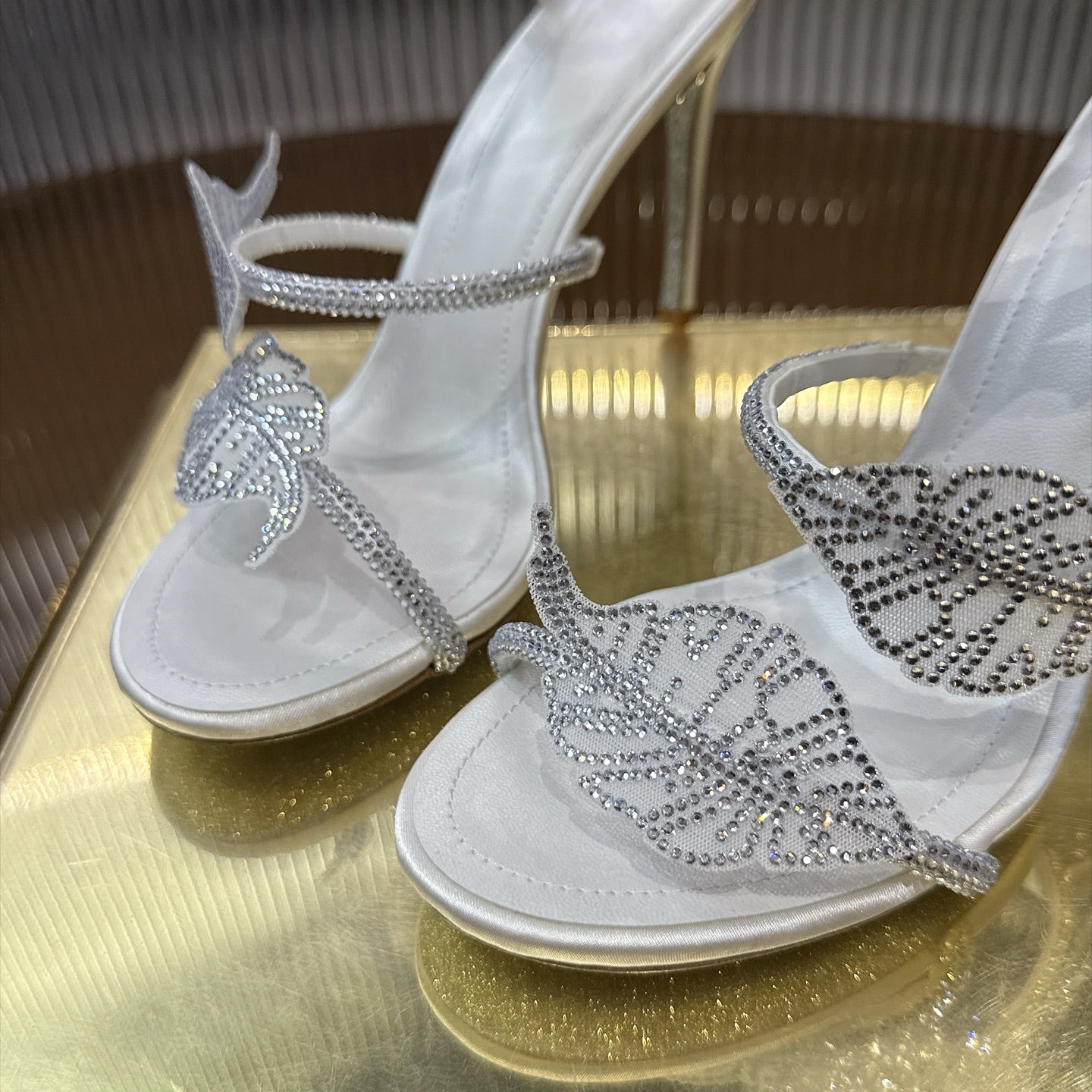 Rene Caovilla Leaf Sandal