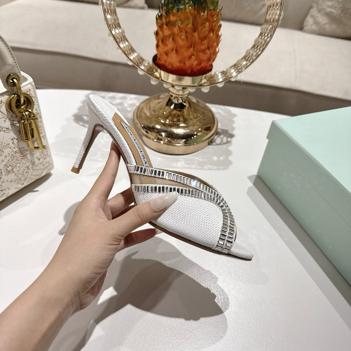 Aquazzura Wild Aurora Mule