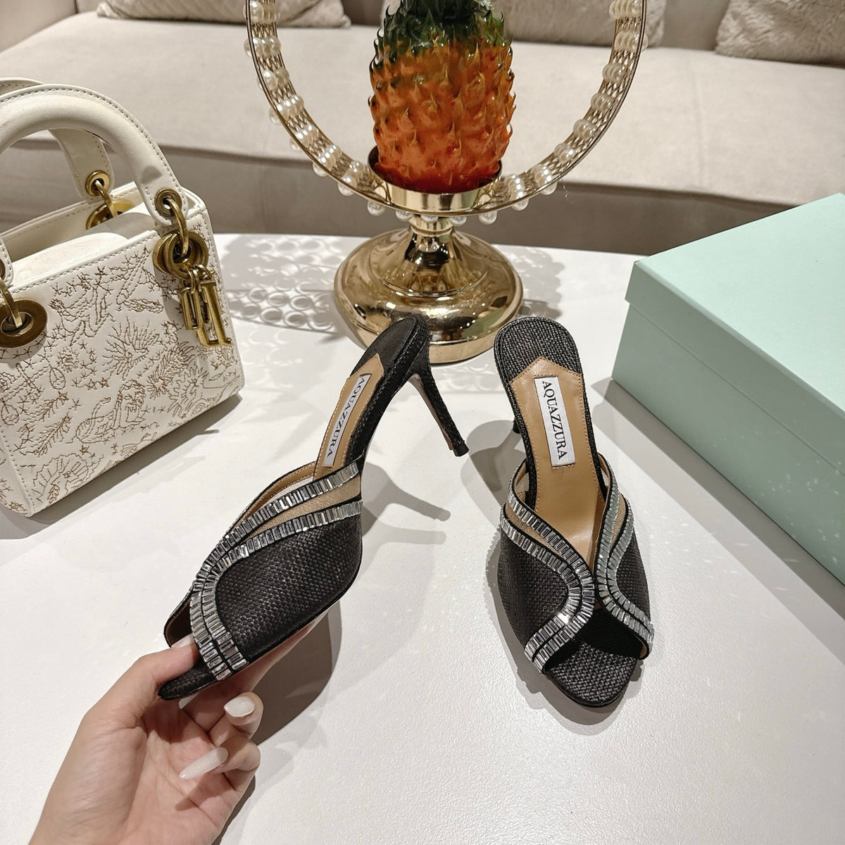 Aquazzura Wild Aurora Mule