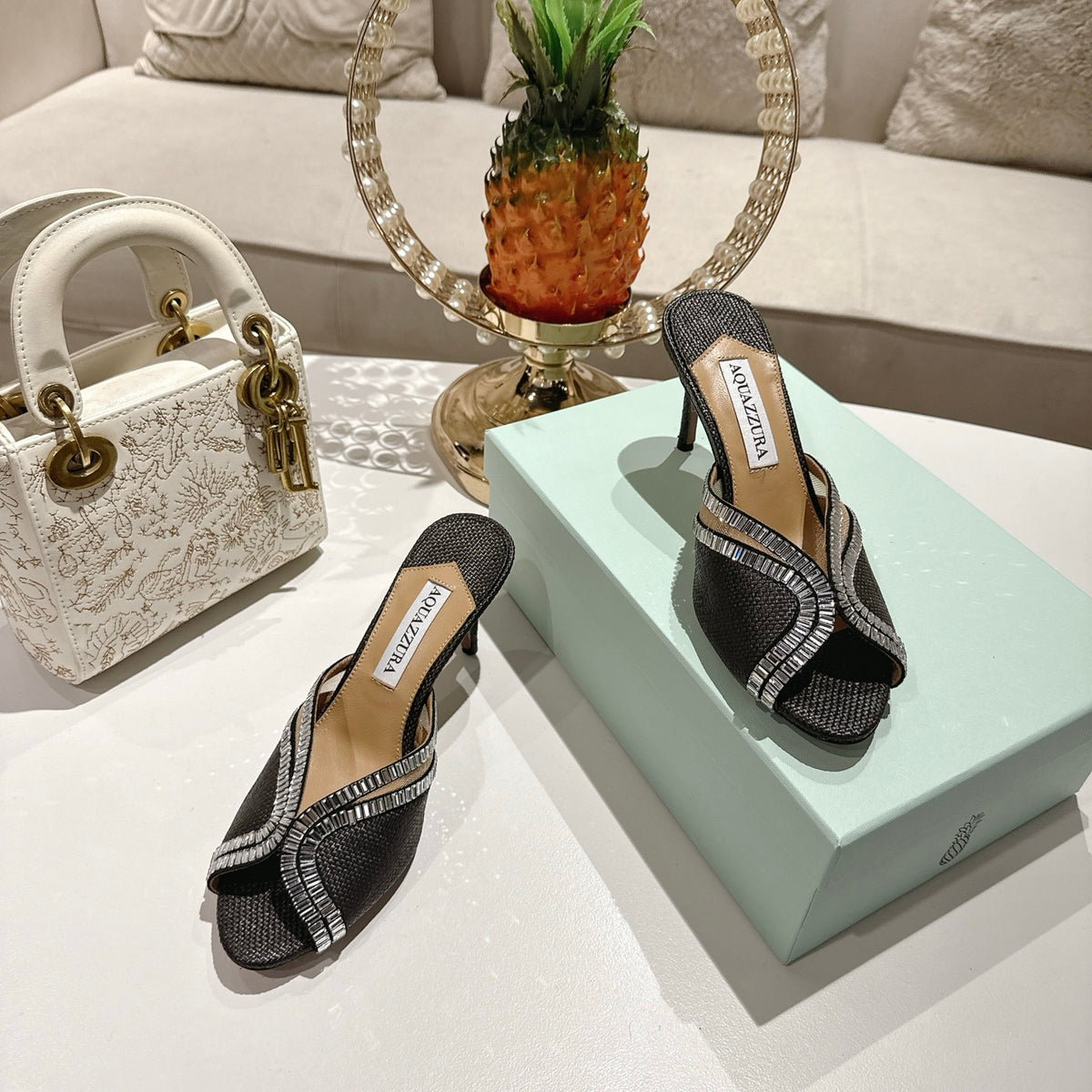 Aquazzura Wild Aurora Mule