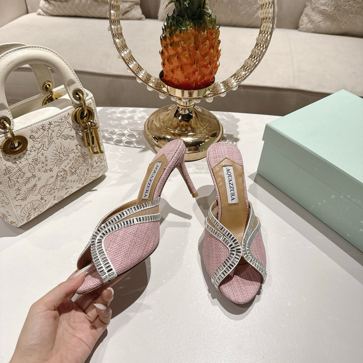 Aquazzura Wild Aurora Mule