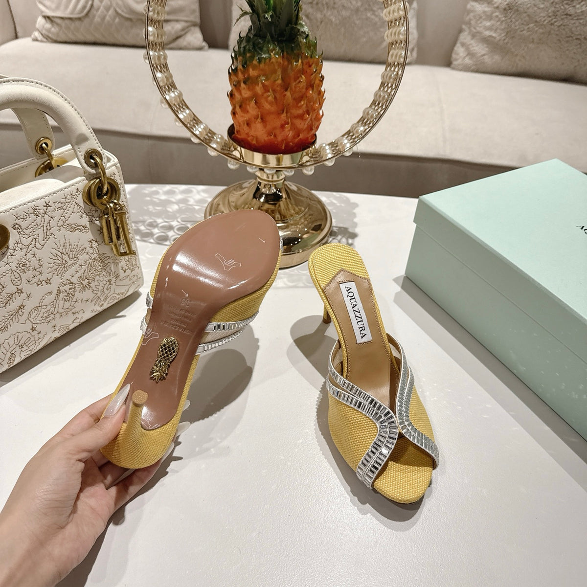 Aquazzura Wild Aurora Mule