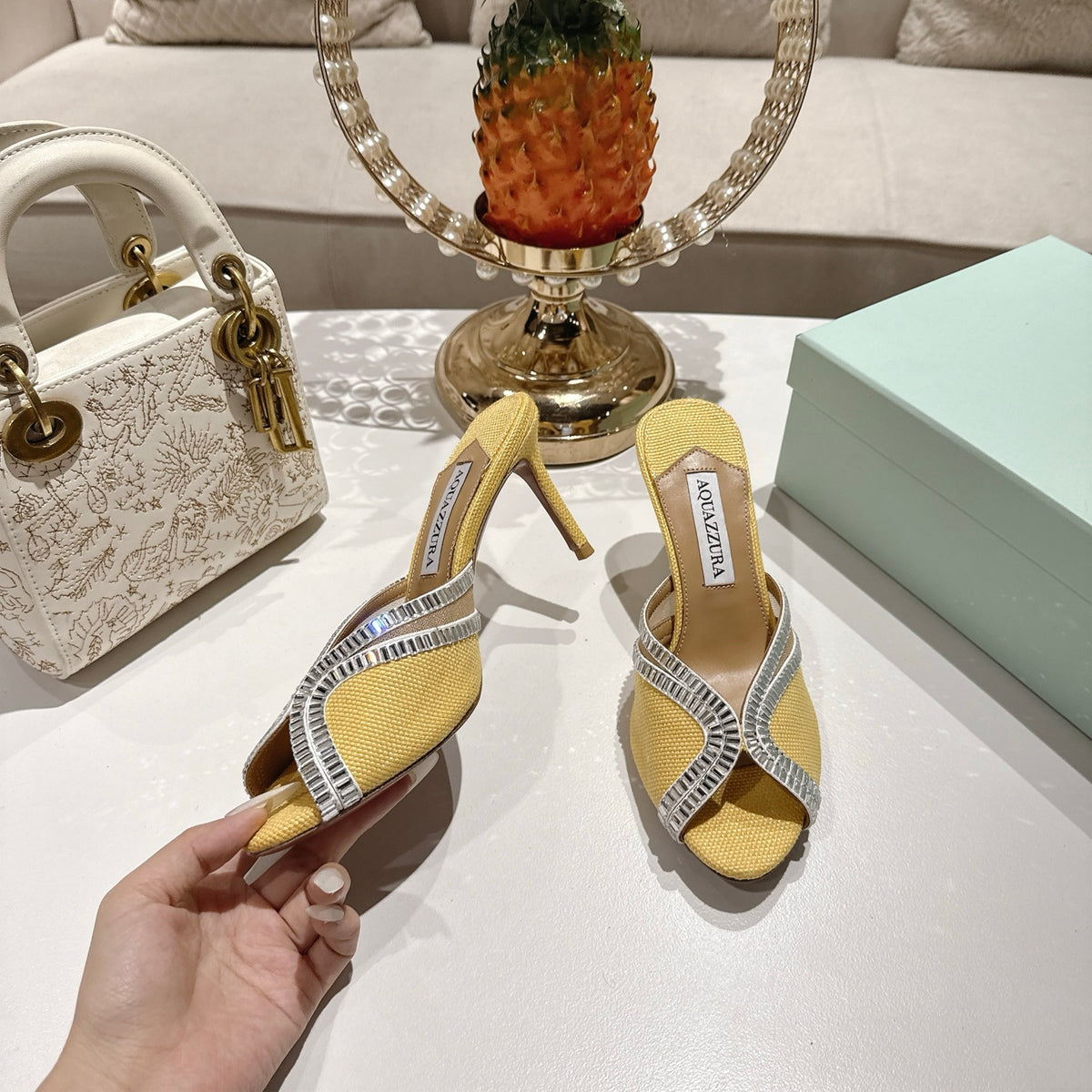 Aquazzura Wild Aurora Mule