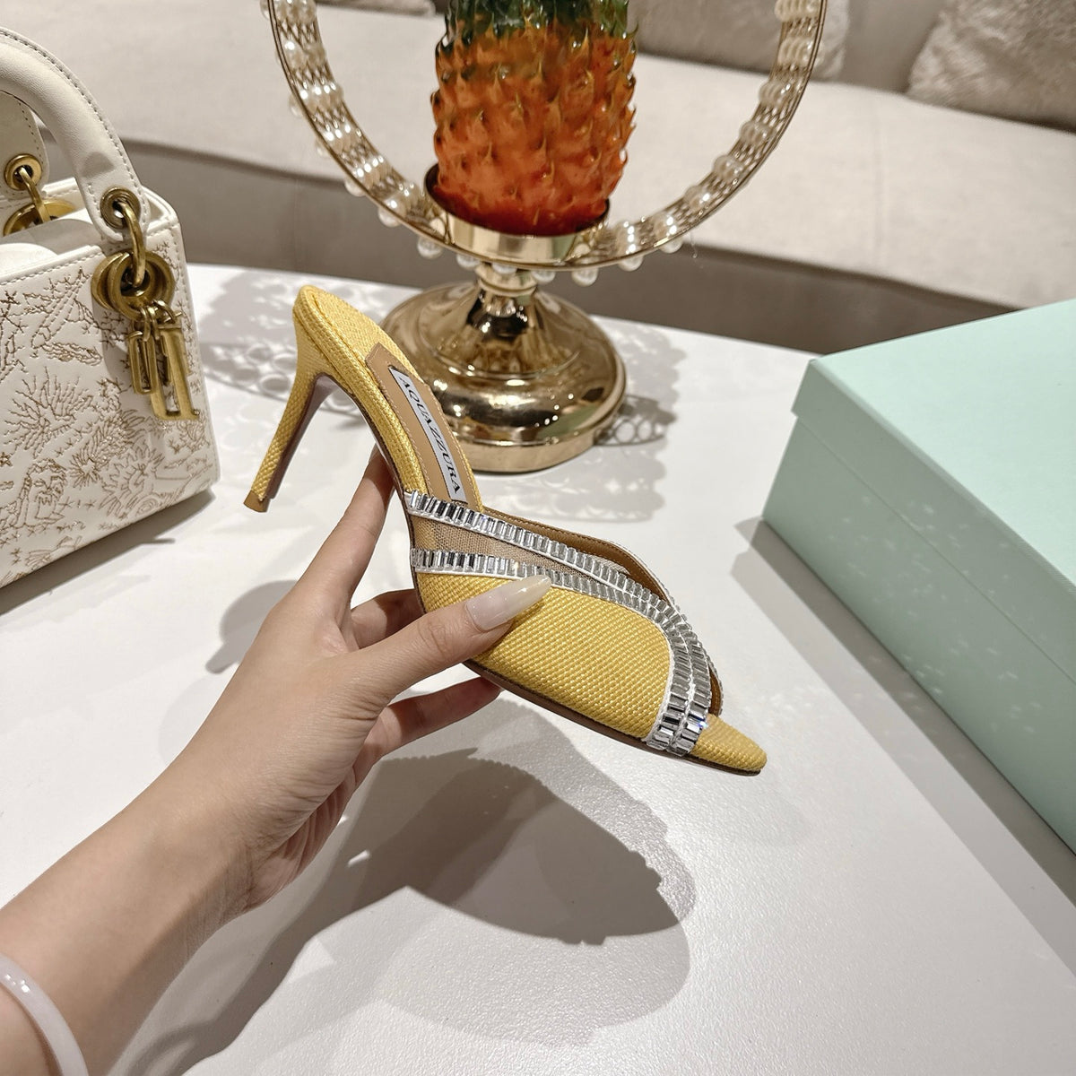Aquazzura Wild Aurora Mule