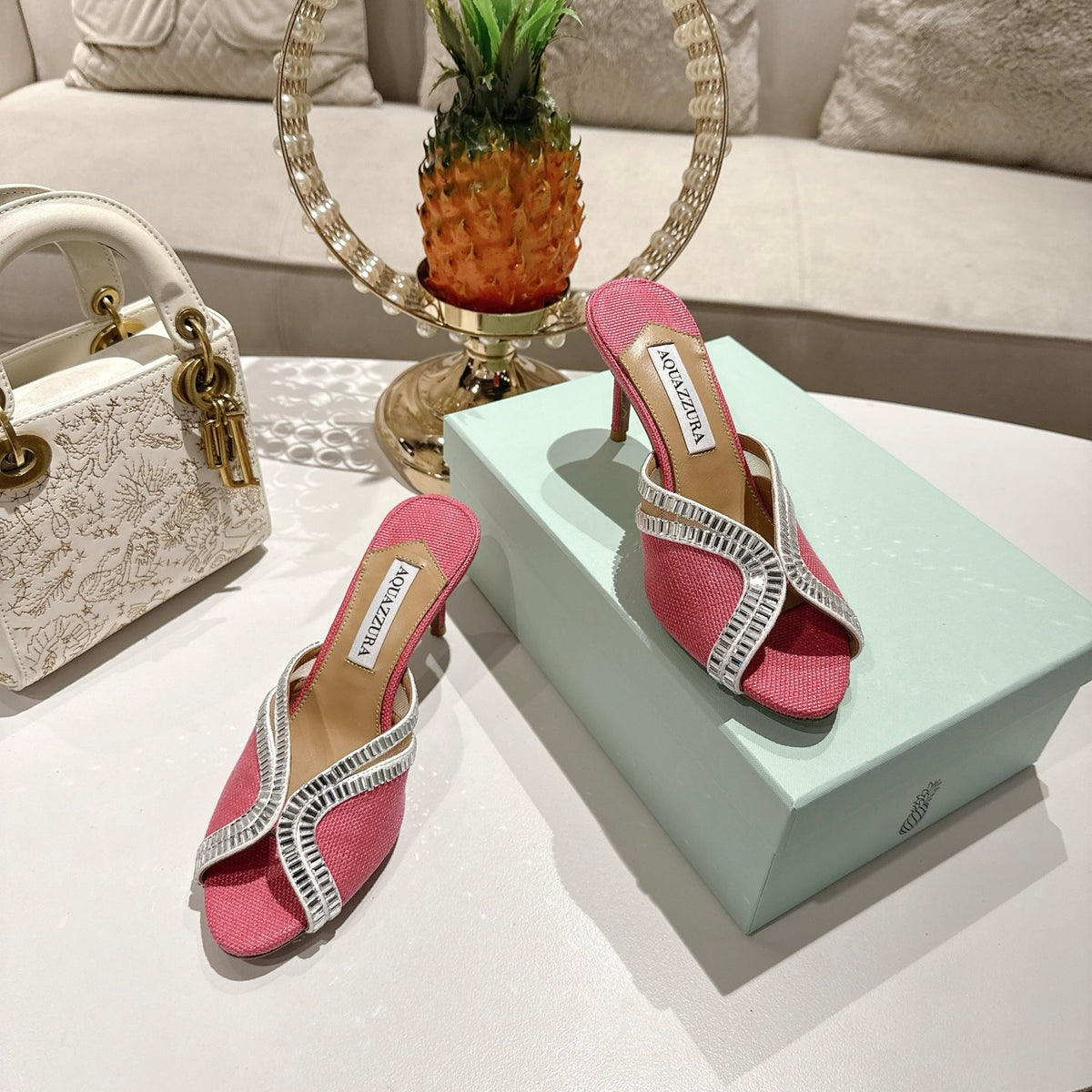 Aquazzura Wild Aurora Mule