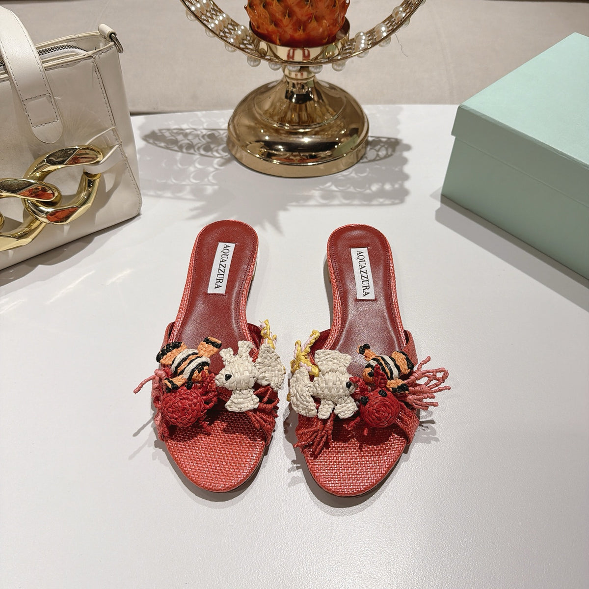 Aquazzura Marea Mule/ Slide