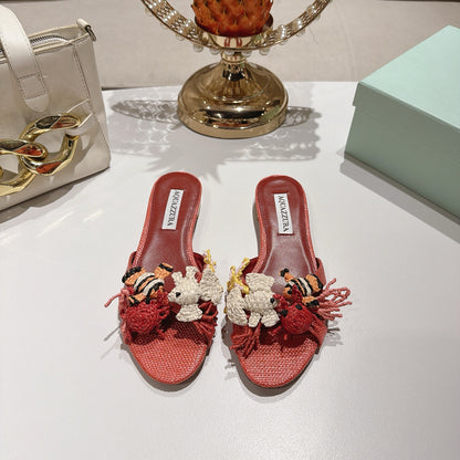 Aquazzura Marea Mule/ Slide