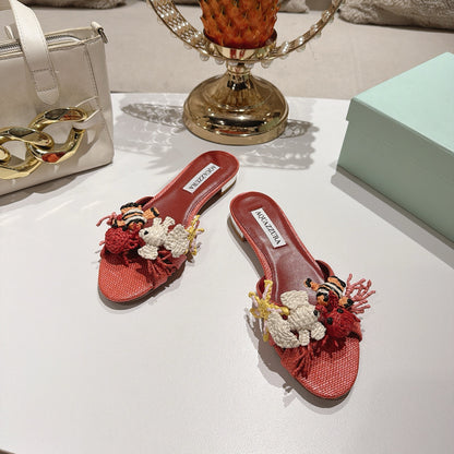 Aquazzura Marea Mule/ Slide