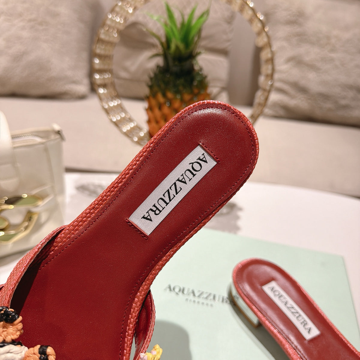 Aquazzura Marea Mule/ Slide