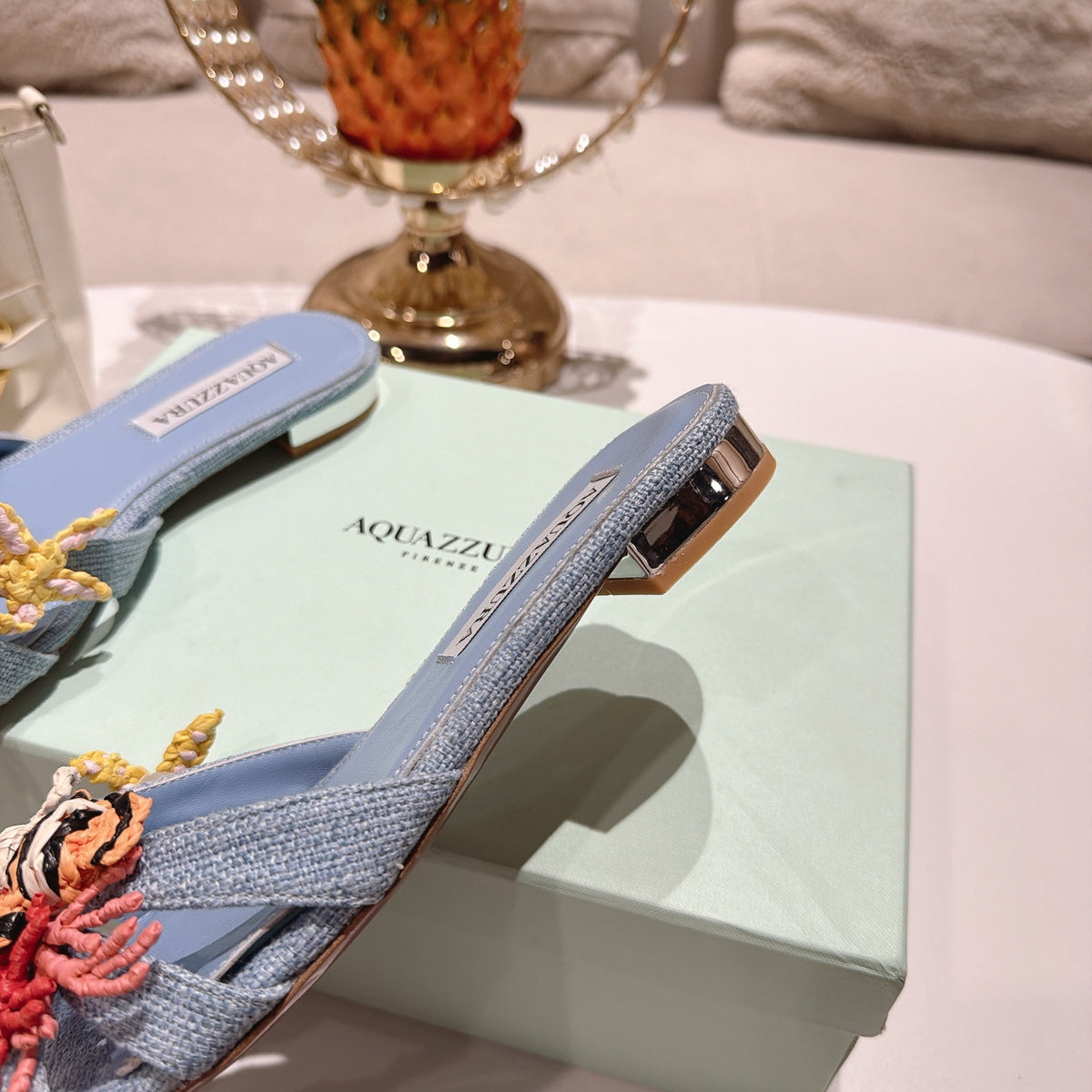 Aquazzura Marea Mule/ Slide