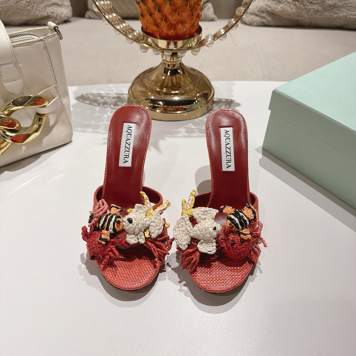 Aquazzura Marea Mule/ Slide