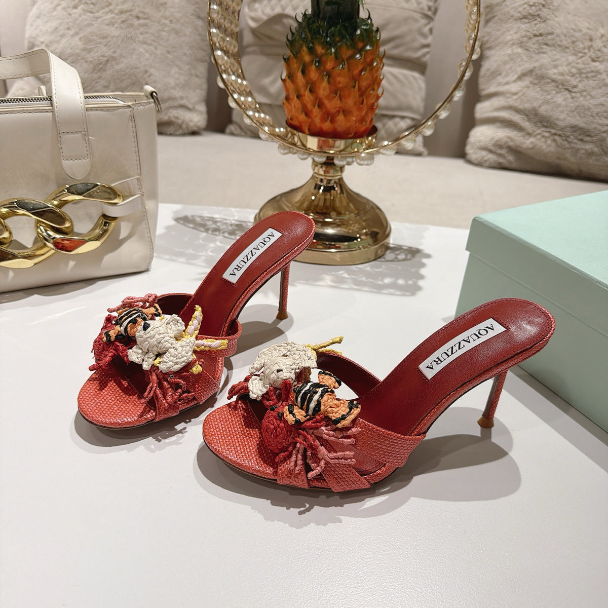 Aquazzura Marea Mule/ Slide
