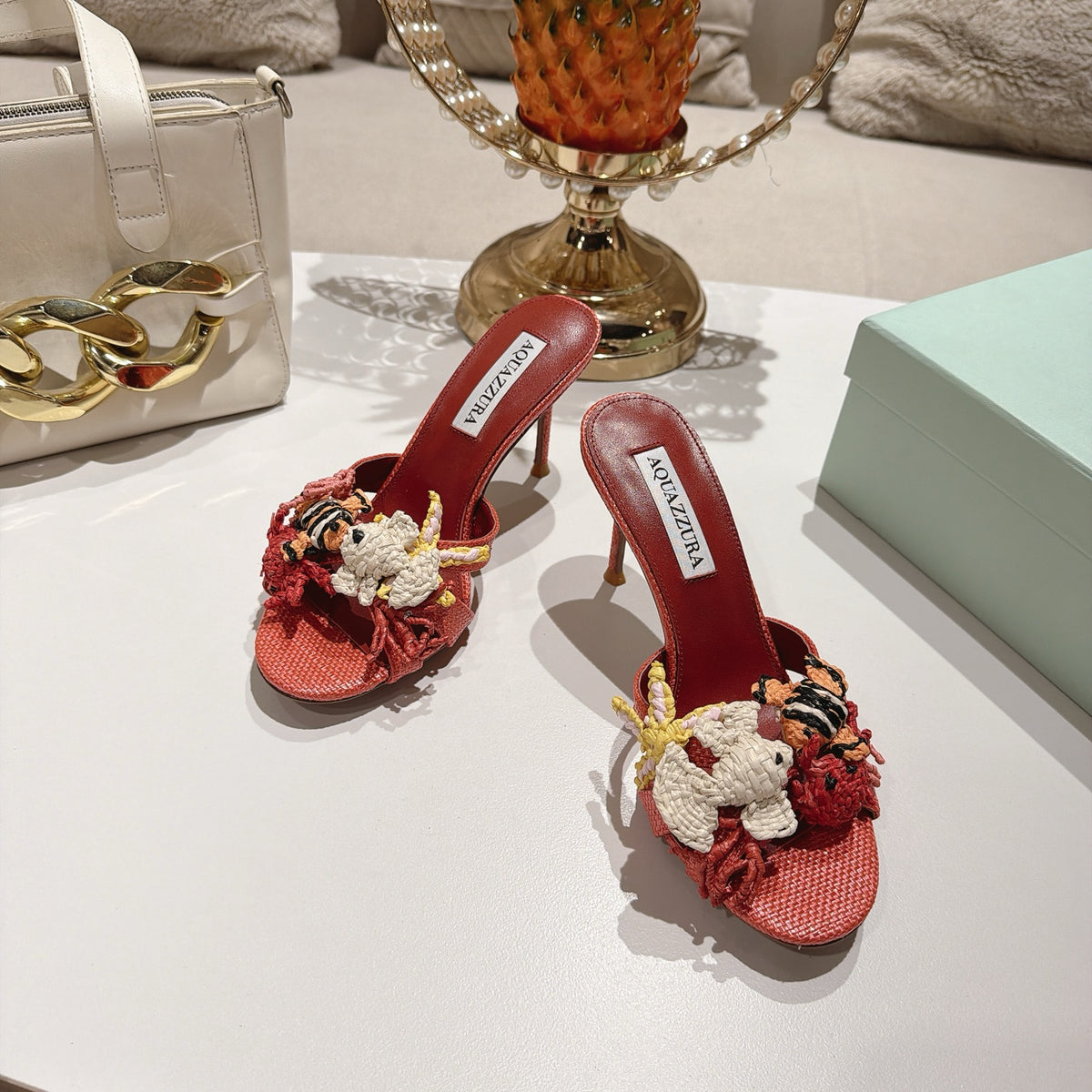Aquazzura Marea Mule/ Slide