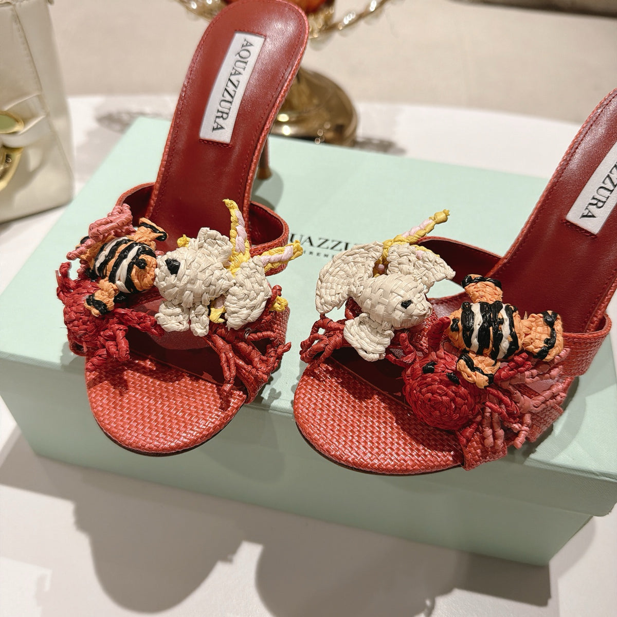 Aquazzura Marea Mule/ Slide