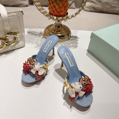Aquazzura Marea Mule/ Slide