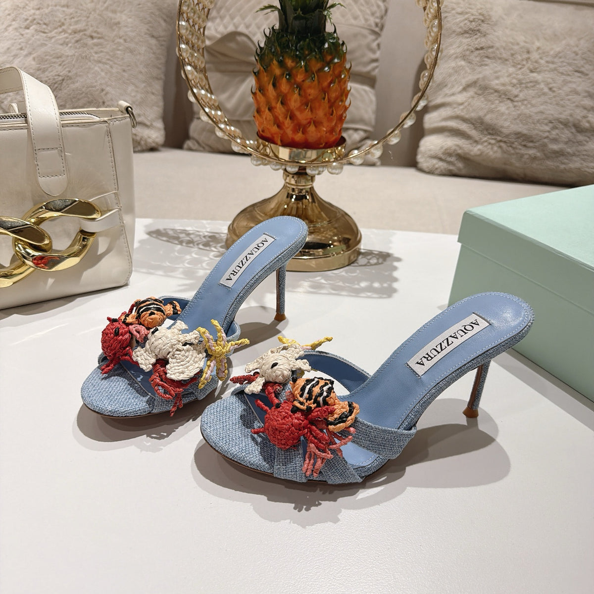 Aquazzura Marea Mule/ Slide