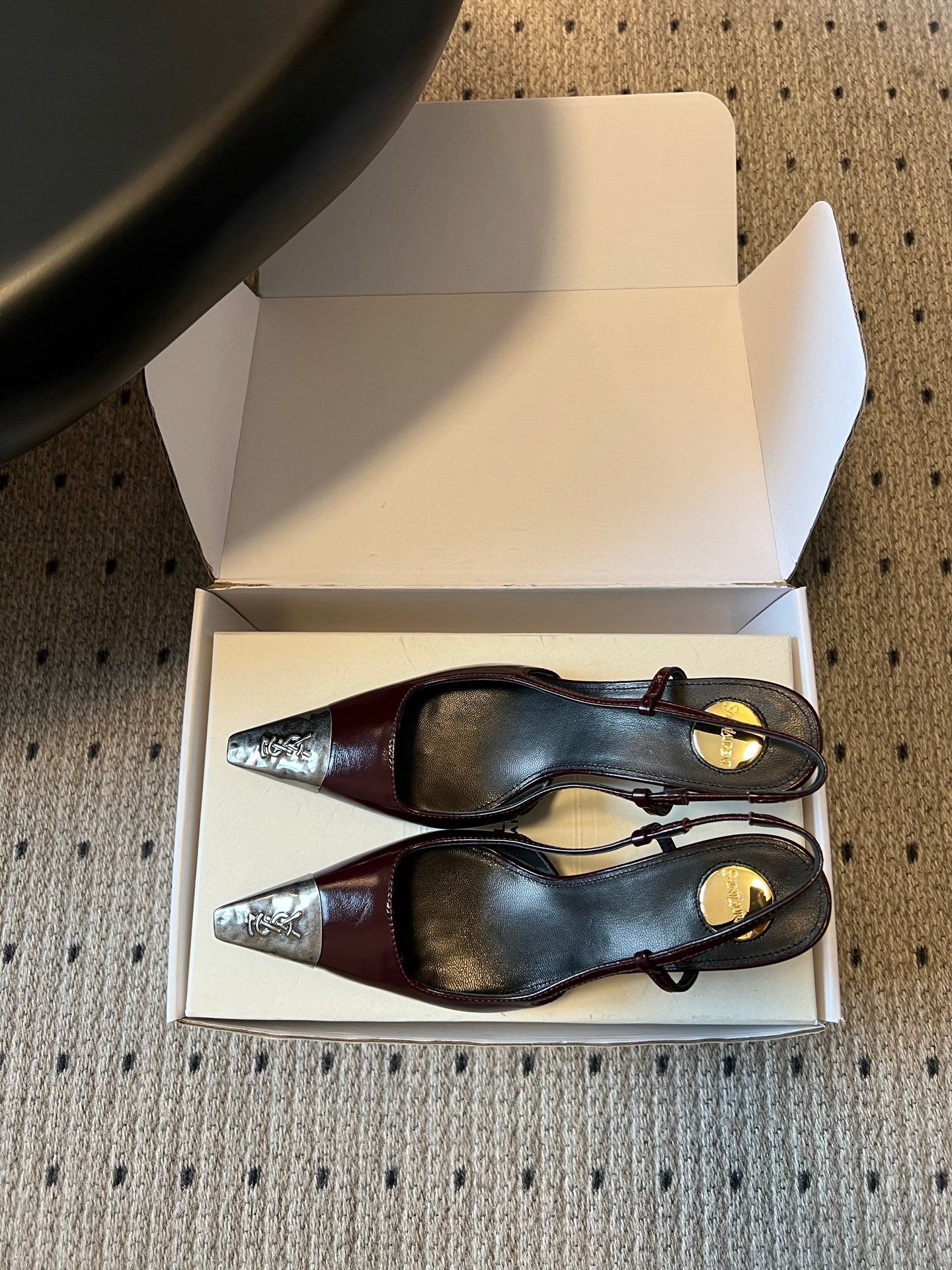 Saint Laurent Jeanne Slingback Pumps