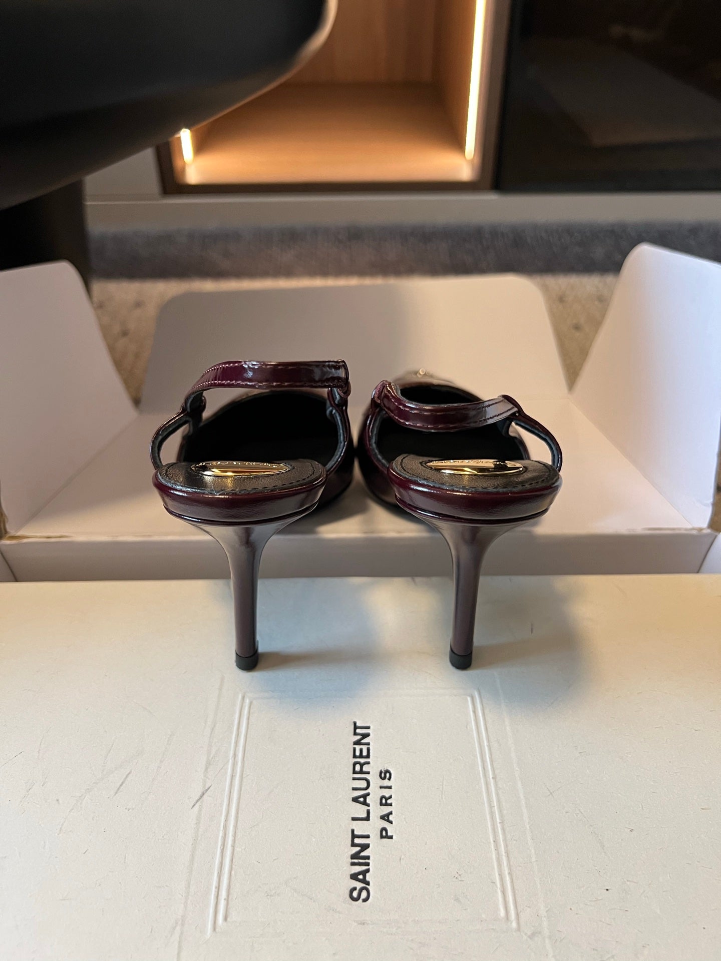 Saint Laurent Jeanne Slingback Pumps