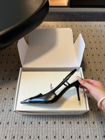 Saint Laurent Jeanne Slingback Pumps