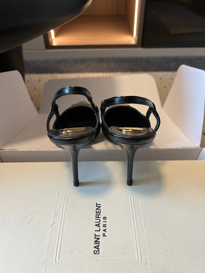 Saint Laurent Jeanne Slingback Pumps
