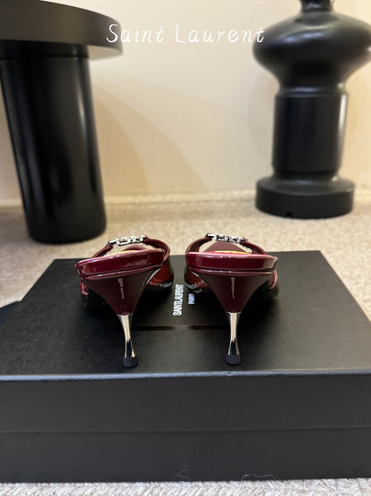 Saint Laurent Jerry Mules