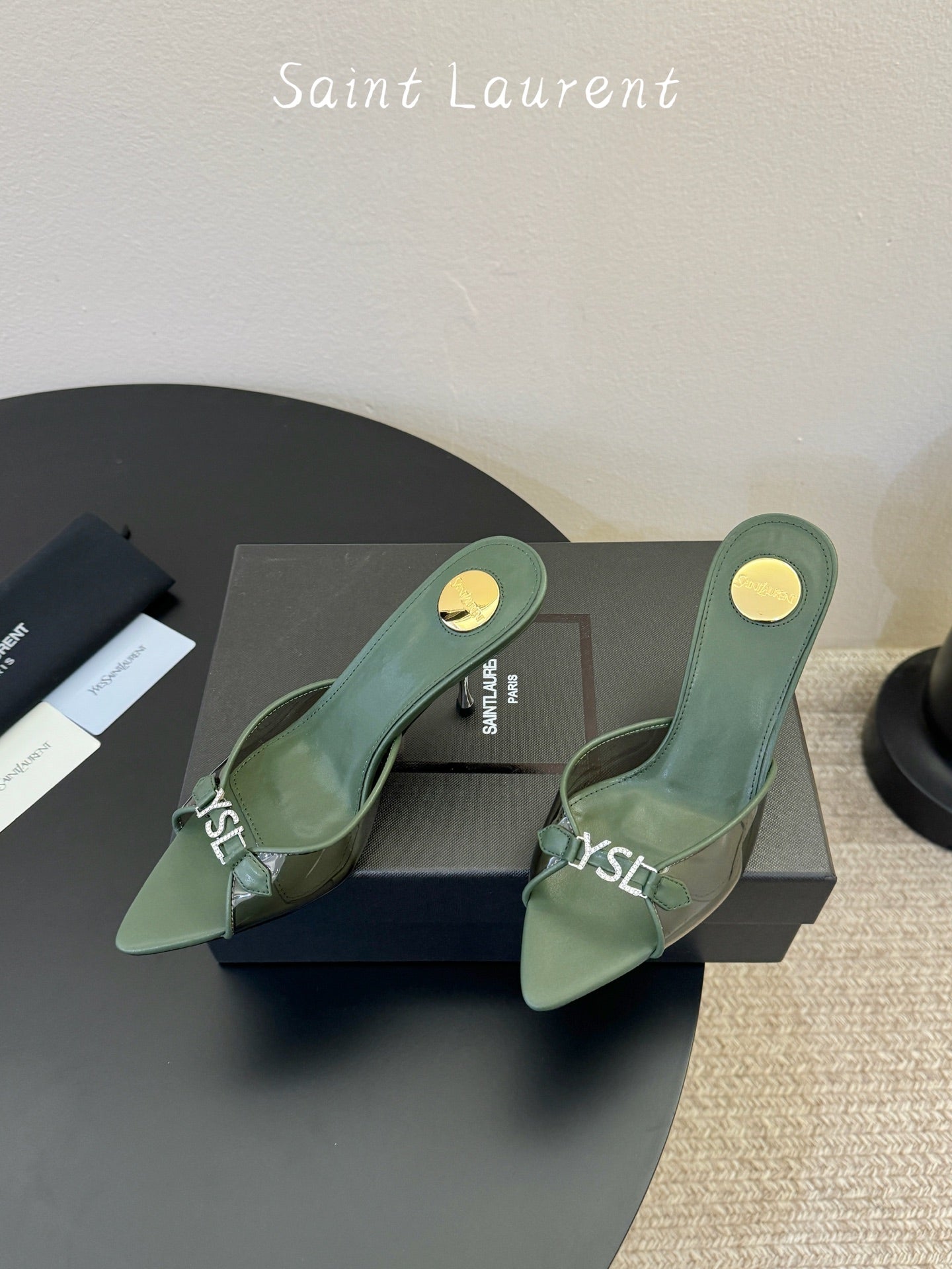 Saint Laurent Jerry Mules