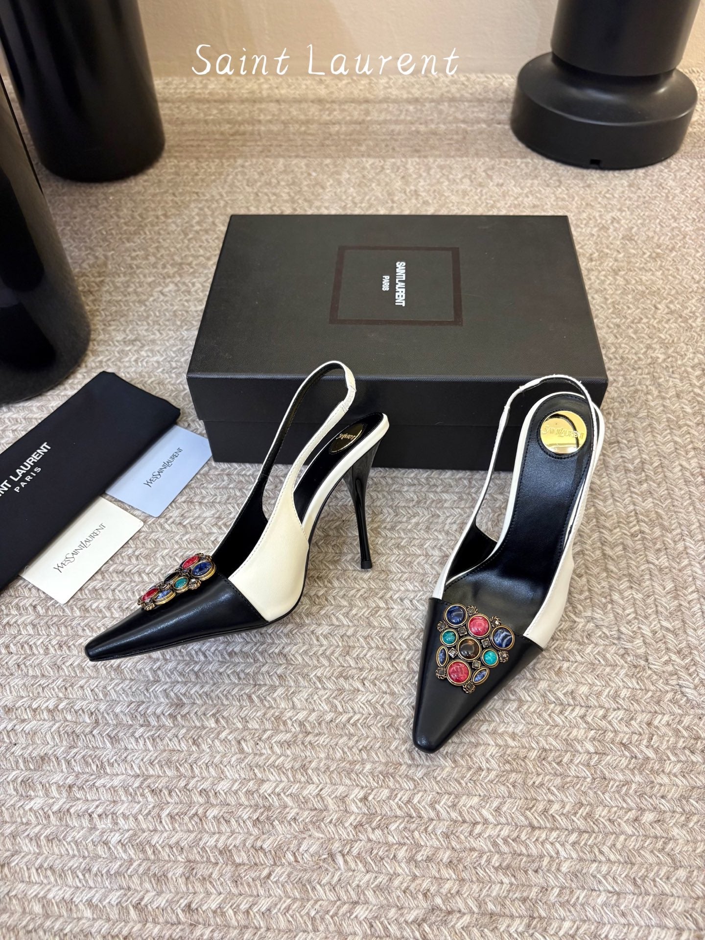 Saint Laurent Iceland Slingback Pumps