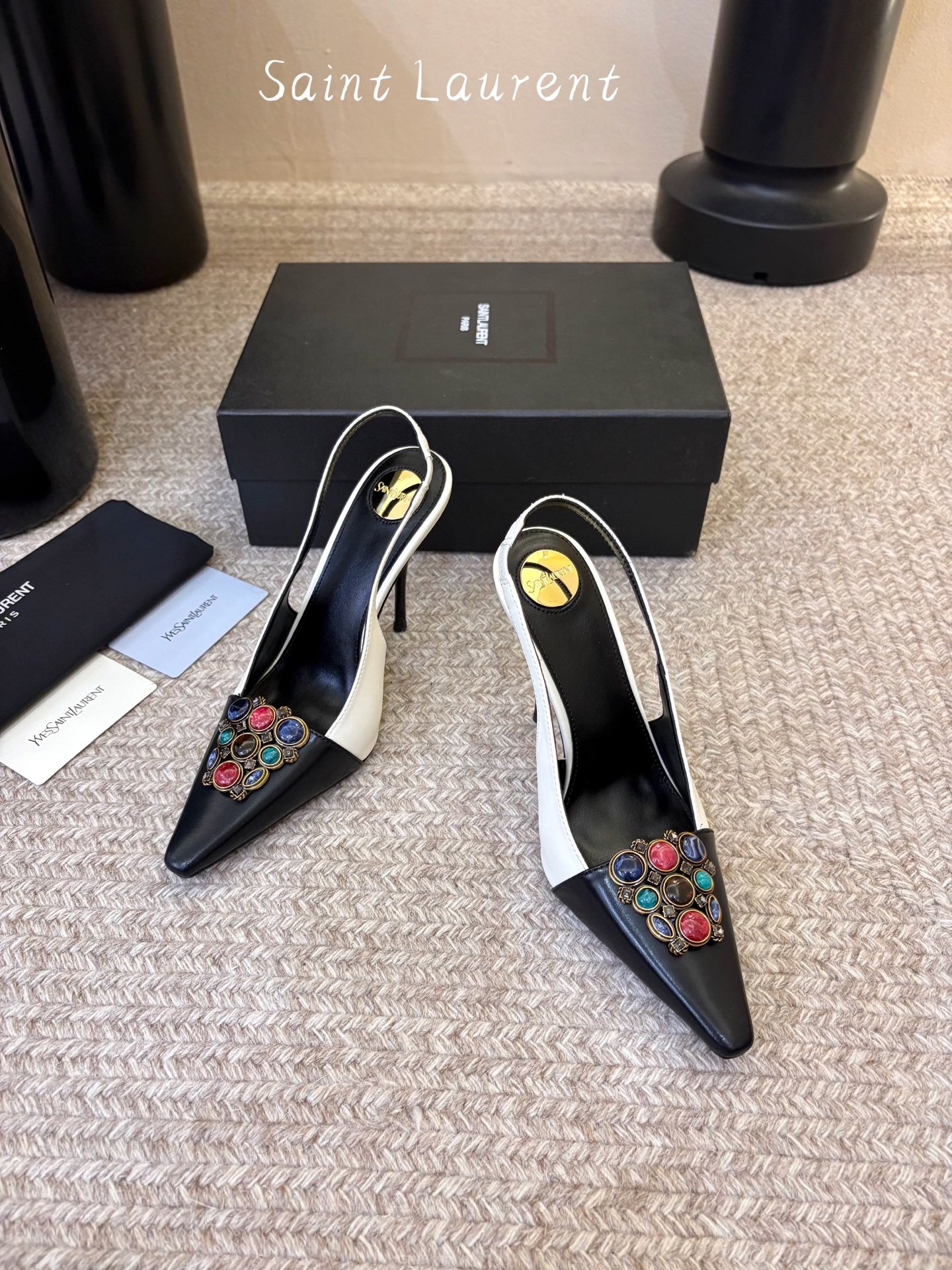 Saint Laurent Iceland Slingback Pumps