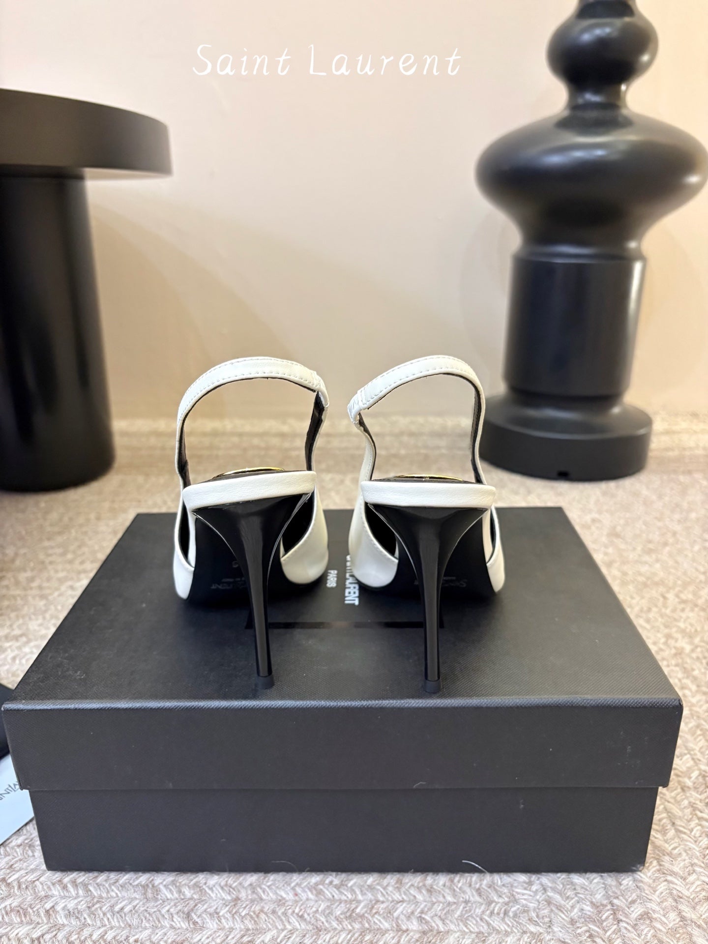 Saint Laurent Iceland Slingback Pumps