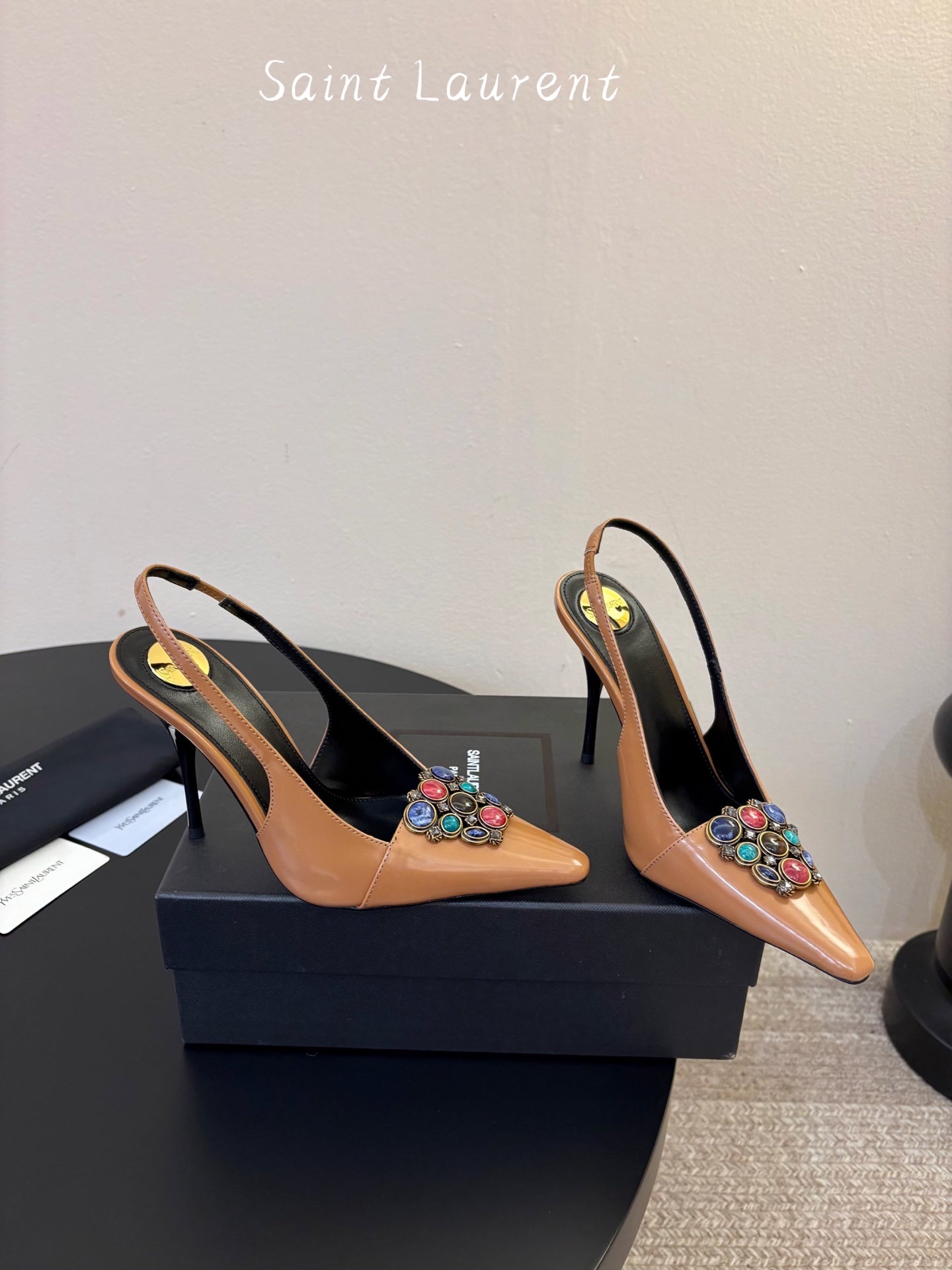 Saint Laurent Iceland Slingback Pumps