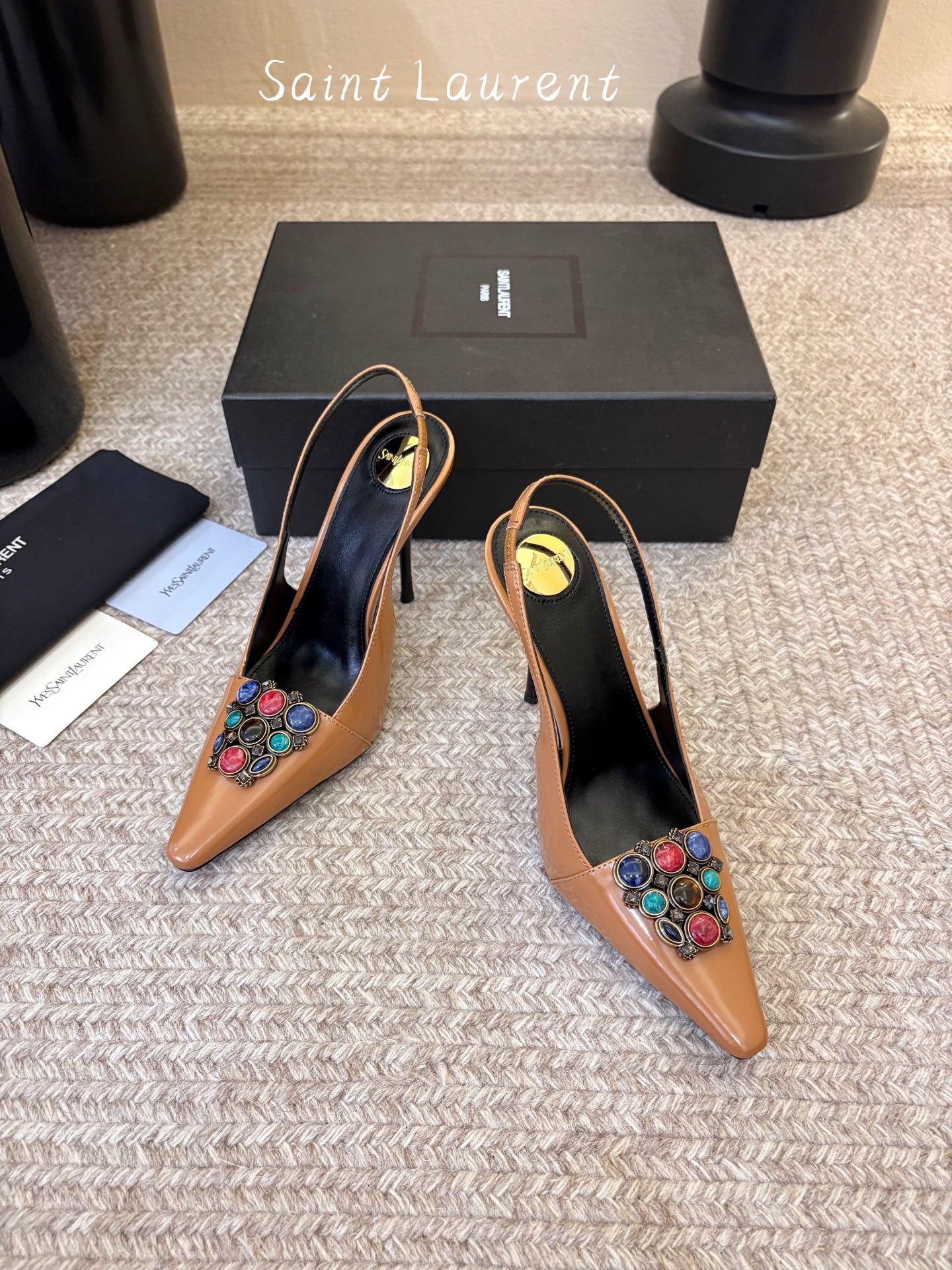 Saint Laurent Iceland Slingback Pumps