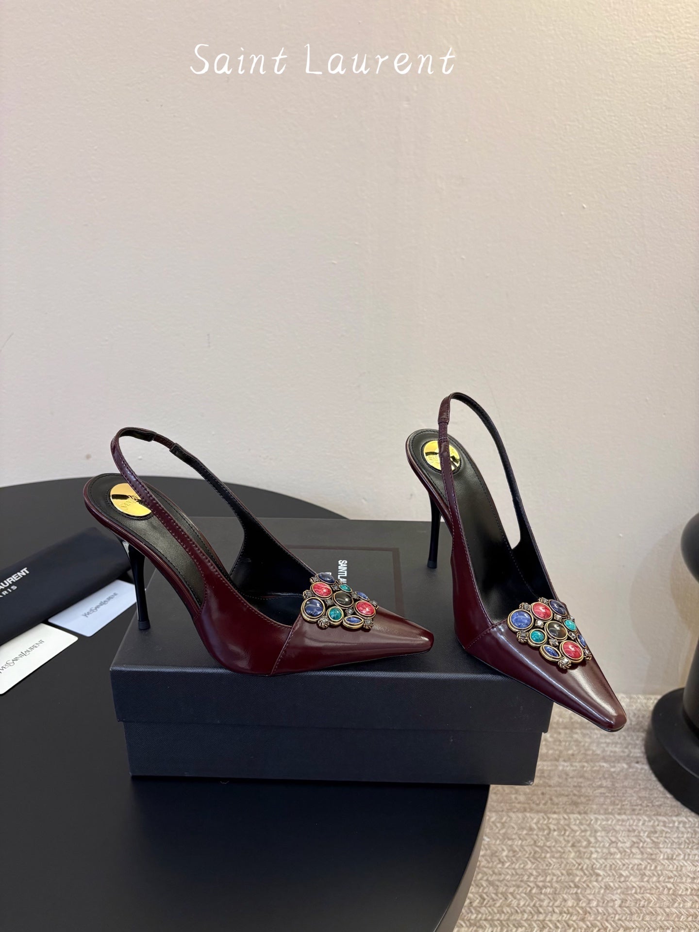 Saint Laurent Iceland Slingback Pumps