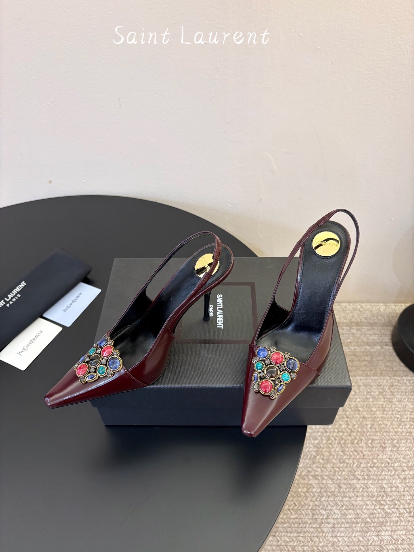 Saint Laurent Iceland Slingback Pumps