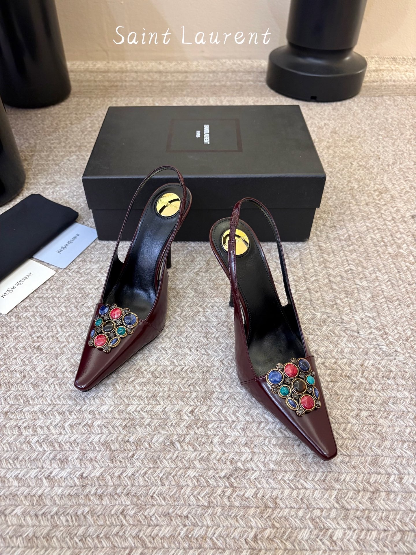 Saint Laurent Iceland Slingback Pumps