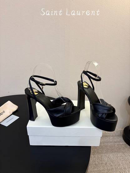Saint Laurent Franciane Platform Sandals