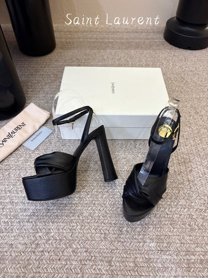 Saint Laurent Franciane Platform Sandals