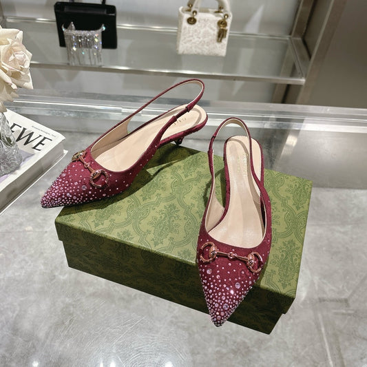 Gucci Slingback Pump With Horsebit