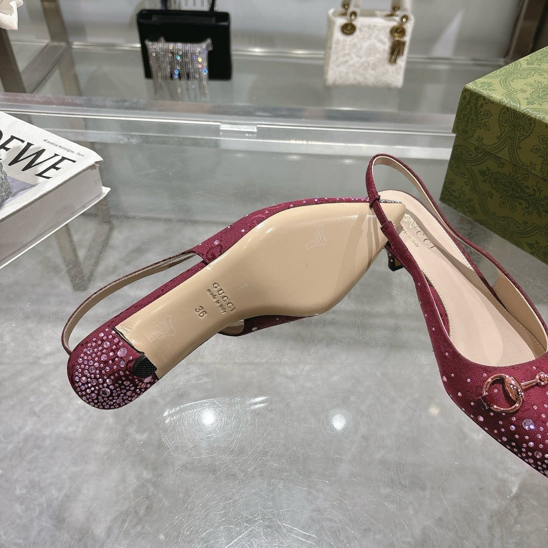 Gucci Slingback Pump With Horsebit